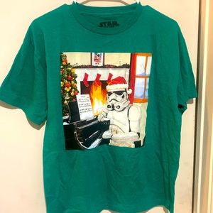 Men’s Holiday Theme Stormtrooper Shirt